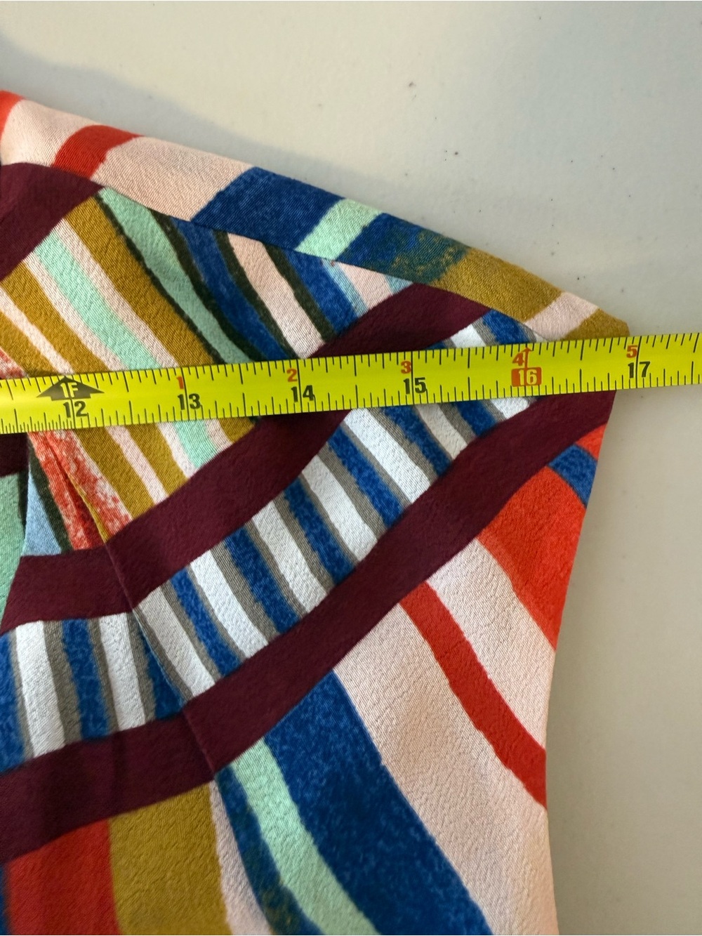 Maeve Anthropologie Multicolor Striped Shift Dress Size 0 - Picture 10 of 14